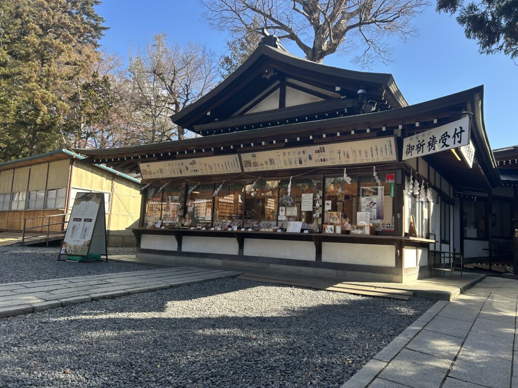  下社秋宮、境内の様子