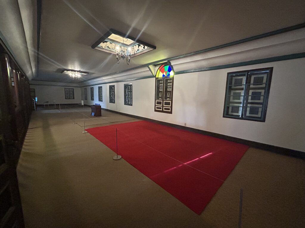 館内唯一の講堂