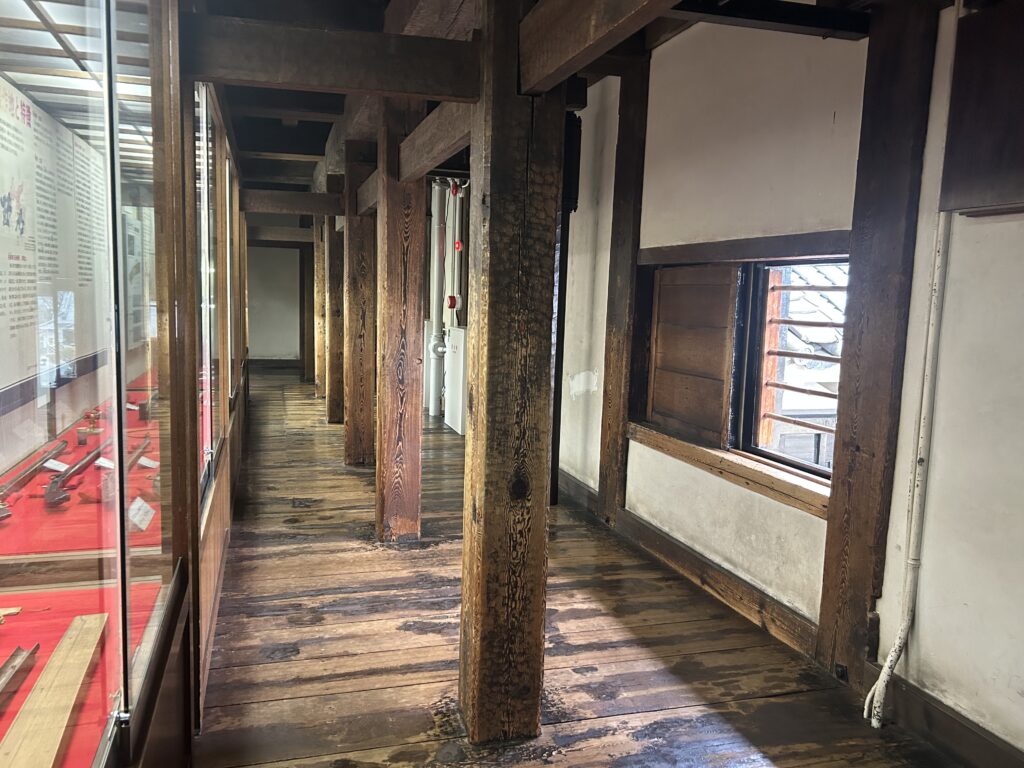 天守2階の様子