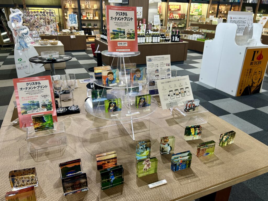 大人も大満足の“オリジナル土産”も制作が可能