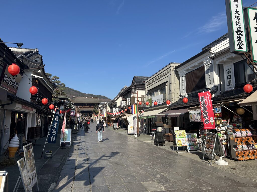 善光寺仲見世通り